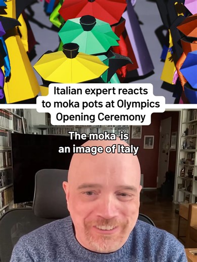Giancarlo Lombardi's Take on Moka Pots at the Olympics