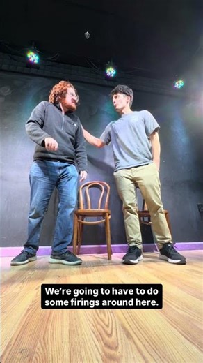 Vice principal of school setting bad example, confronted by principal #improvcomedy #sketchcomedy