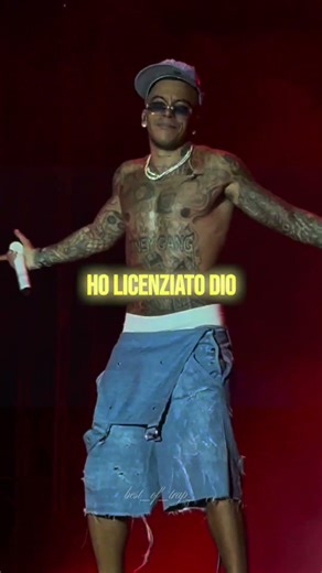 Things are going too badly I don't know...💔💫👑#sferaebbasta #edit #lyricsong #rapitaliano #neon