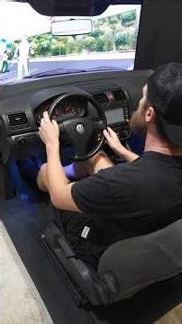 Adjusting the steering wheel on my SIMULATOR. #cockpit #simulator #games