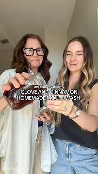 Homemade Clove & Cinnamon Mouthwash🤎🌱