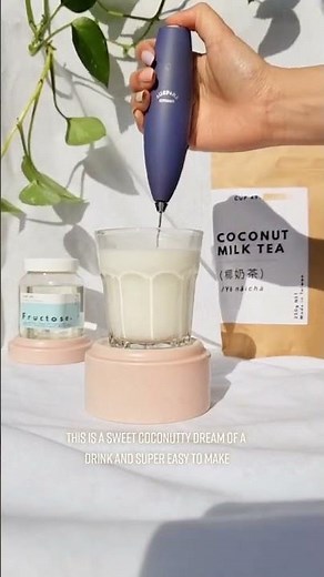 How To Make Coconut Milk Tea | DIY Boba Kit | Cup 49