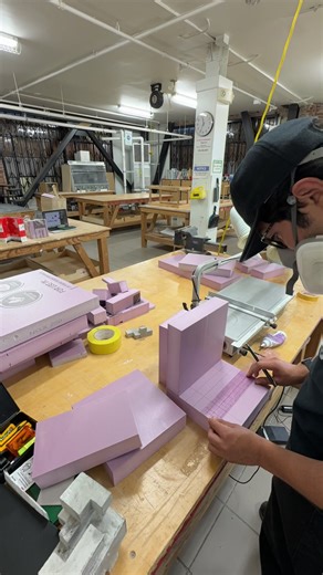 My hands are destroyed #architecture #casting #modelmaking #fyp | casting