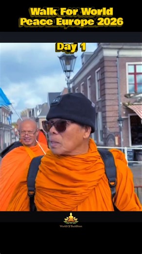 🌍 Day 1 The Walk for World Peace – Europe 2026 has begun from Amsterdam. #walkforworldpeace2026