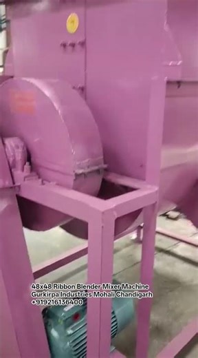 48x48 Ribbon Blender Mixer Machine Gurkirpa Industries Mohali Chandigarh +919216136400