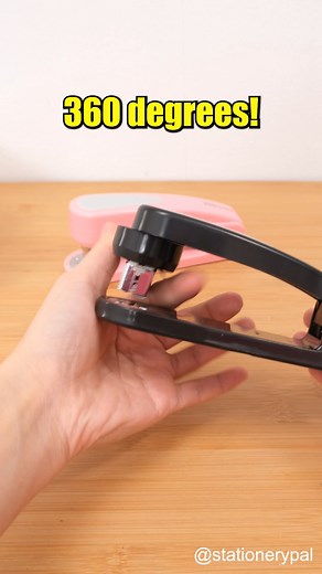 Stationery Pal📝 on Instagram: "Fantastic rotatable stapler! 🔎Rotatable Stapler .⁠ 🎈Get great deals for washi tapes, pens, brush pens, and much other stationery at our shop. Click the link in bio @stationerypal or visit stationerypal.com⁠ .⁠ .⁠ .⁠ #studygram #planneraddict #stationerylover #plannerlove #studyaccount #deskgoals #plannerjunkie #bujoinspiration #plannersupplies #stationery #stationeryaddict #stationerylove #stationeryshop #bulletjournal #bulletjournaling #bulletjournaljunkies #ba