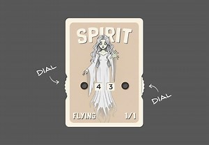 Vintage Spirit Token Counter With Number Display – Magic the Gathering - Etsy