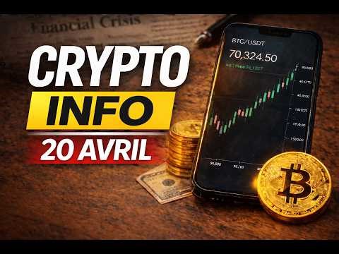 Bitcoin remonte à 76K 🚀 Saylor achète 2.5B$ | Crypto Info 20 Avril