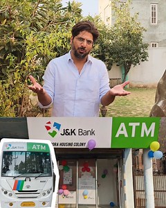 92K views · 2.3K reactions | Long pending demand of Ompora Housing Colony today delivered after 35 Years, it Was Just an ATM only. Proper representation and dedication is key to do the work. I am thankful to Jk Bank Zonal Head Budgam for understanding this issue and demand of inhabitants. #Atm #JibranDar #Budgam #Youth #Ompora #HousingColony #Jkbank #Money | Jibran Dar | Facebook