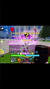 Sự Kiện Valentine Blox Fruits #roblox #bloxfruits #shortvideo
