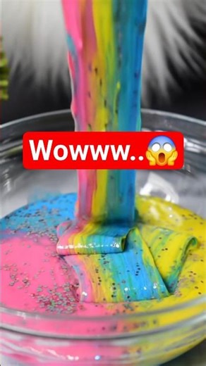 😱Super Satisfying Kids Slime ASMR | Squish & Stretch Fun! #shorts #asmr #kids #satisfying #trending