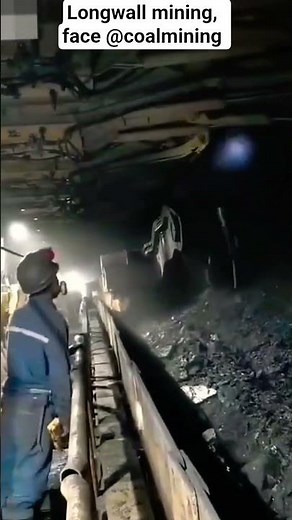 #longwall mining machine at coal face #underground #mining #coalminingmachine #miningengineer#short