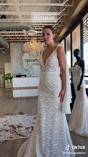 Reply to @erintennant7 1920’s inspired gowns 🎞👗✨ #weddinggown #handmade #bridaltiktok #phoenix #losangeles #dallas #houston