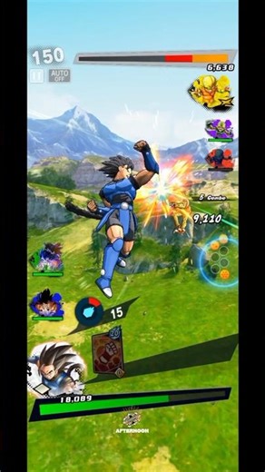 Goku Went FULL POWER! 🔥💥 #dbz #gaming #games #dragonball #goku #gameplay #game #vegeta #fun