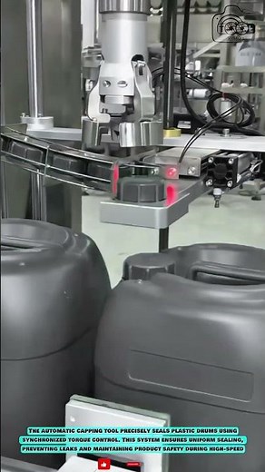 Automatic Capping Tool: Efficient Drum Sealing Process Innovation #innovationtools