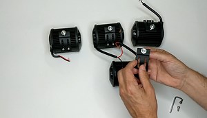 Watch Led light bar kit Wiring Harness Installation on Amazon Live