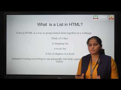 List and Tables in HTML| Class 10 Computer Studies | Complete Chapter Revision | SOU