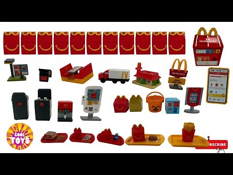 LIL McDonald's FULL 2025 Happy Meal Toy Set! All 21 Toys Unboxed!