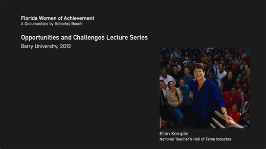 Ellen Kempler Lecture for Vimeo