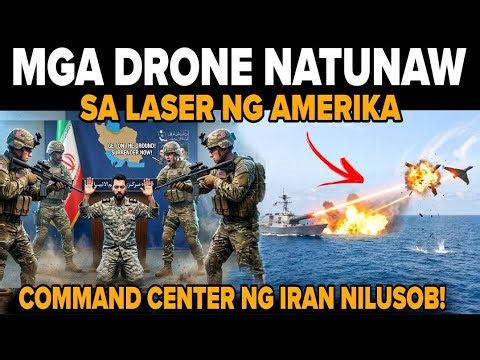 GAME OVER NA? US ginamit na Laser Weapon! Mga drone ng Iran Ubos