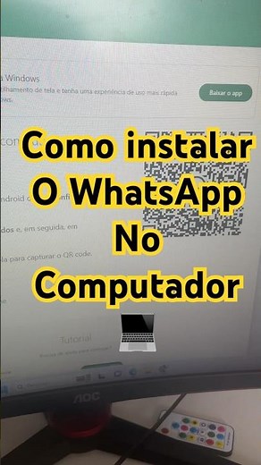 How to install WhatsApp on your computer 🖥️ #install #pc #whatsapp