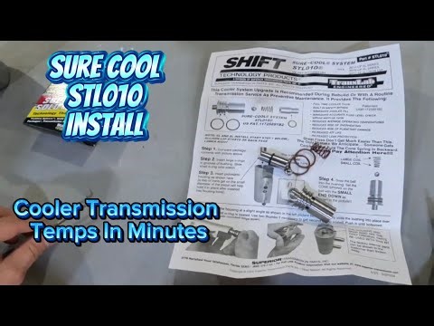 STL010 Install On 8L90E Transmission