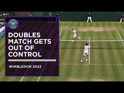 Legends Transform Doubles into Hilarious Game of Around the World | Wimbledon 2022