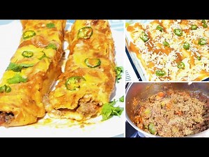 Enchiladas Recipe | Mexican Beef Enchiladas | How To Make Enchiladas