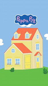 Here is the new world of Peppa Pig and her family: The house just got bigger with the new baby Evie. | Peppa Pig