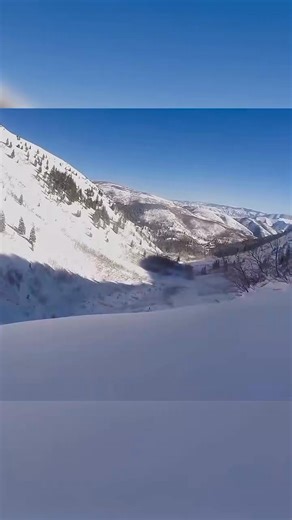 Skier Flies Off a 150-Foot Cliff Without a Scratch | lnfinity | Facebook