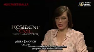 Here comes the EXCLUSIVE Interview with Milla Jovovich for Resident Evil Movie! We brought in questions from our FB fans as well for #GSCMeetsMilla! Check this out if your questions were answered! Get excited for Resident Evil: The Final Chapter coming this 19 January! | GSC