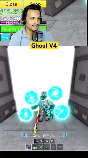 Ghoul v4 #bloxfruit #bloxfruits #cosmo #cosmogaming