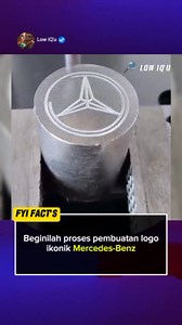 Logo ikonik Mercedes-Benz yang berbentuk bintang tiga ternyata dibuat melalui proses presisi tinggi. 💡 Prosesnya menggunakan mesin CNC (Computer Numerical Control) yang mengukir desain logo dengan sangat detail pada permukaan logam. Setiap garis, sudut, dan lengkungan dipahat dengan ketelitian luar biasa agar hasilnya sempurna. 🌍 Bintang tiga pada logo Mercedes-Benz melambangkan dominasi perusahaan dalam darat, laut, dan udara — simbol visi besar dalam dunia otomotif. 🚘 Jadi, bukan hanya mobi