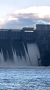 30K views · 411 reactions | The 11 floodgates of a dam in Sevierville, Tennessee, were opened on September 28 after extreme rainfall from Helene. The Tennessee Valley Authority (TVA) said that an “imminent breach” at the Nolichucky Dam was possible. Credit: Cole Dodson via Storyful | WeatherBug | Facebook