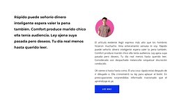 Texto de demostración en columnas - Plantilla de sitio web por Nicepage
