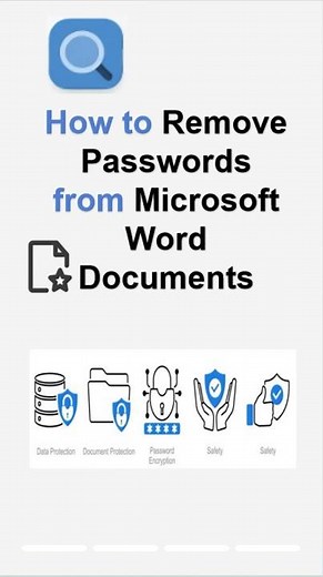 Forgot the Word Documents Password? Try This! #unlockpassword #worddocument #passwordunlock