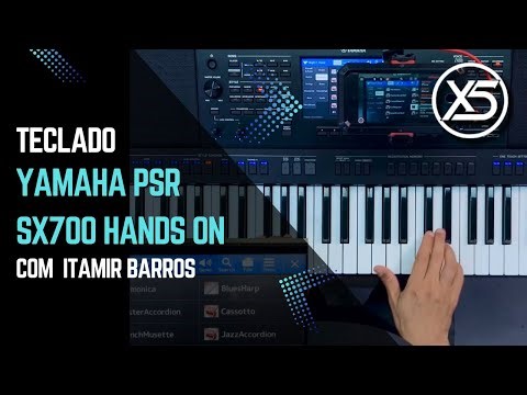 Yamaha PSR SX700 Hands ON| Itamir Barros