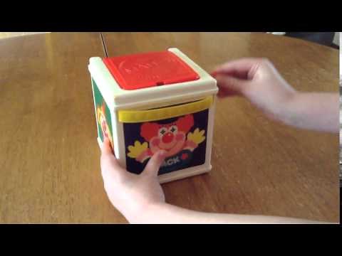 1987 Mattel, Inc. Jack in the Box