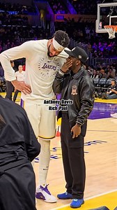 28K views · 6.2K reactions | What could AD & Rich be talking about at halftime? #richpaul #anthonydavis #klutchsports #nba #lakers | Michael Morales | Facebook