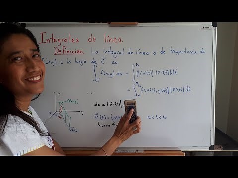 Integrales de línea para campos escalares. Ejemplos.