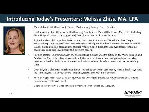 SAMHSA’s Eight Guiding Principles for Behavioral Health and Criminal Justice