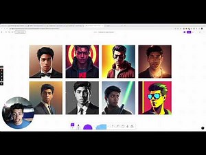 Prompt-based Creative Profile Pictures using Generative AI (Stable Diffusion, DreamBooth)