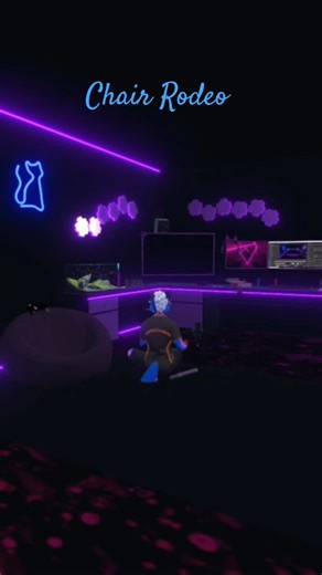 Chair Rodeo!! ride 'em Chair-boy!.umm chair-fox #vrchat #furry #funny #furriesoftiktok #shenanigans