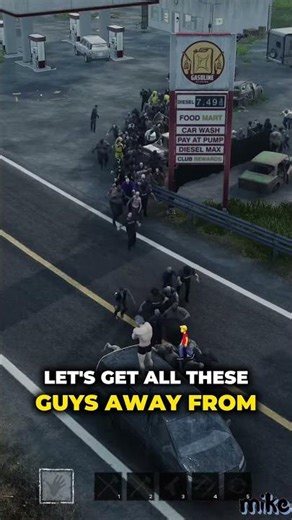 Need To Lure Zombies Away. #humanitz #humanitzgameplay #mikecasualgamer