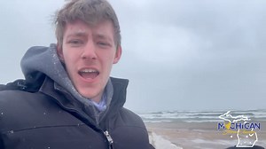 Live update from Drew as of 3:30pm 1/14/26 in New Buffalo, MI | Michigan Storm Chasers