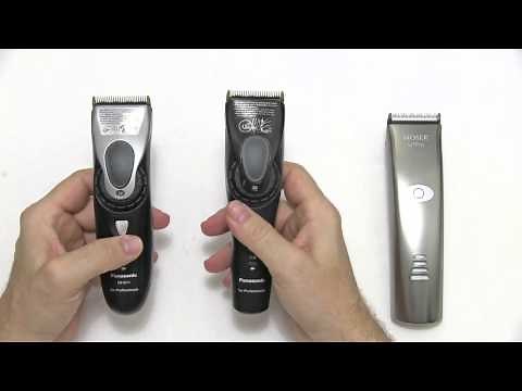 Panasonic ER-1611 vs. ER-GP80 vs. Moser Li+ Pro