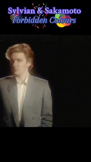 Ryuichi Sakamoto & David Sylvian "Forbidden Colours" released on: June 24, 1983 Re-recorded and released as B-side of the single "Red Guitar" in 1984 by David Sylvian (Appears on the soundtrack 'Merry Christmas Mr. Lawrence' from the film of the same name) #ryuichisakamoto #davidsylvian #forbiddencolours #newage #artrock #worldmusic #synthpop #80smusic | Efrat Ben-Yoseph