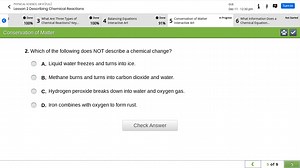 PHYSICAL SCIENCE, GR 8 (FULL)DUELesson 2 Describing Chemical ... | Filo