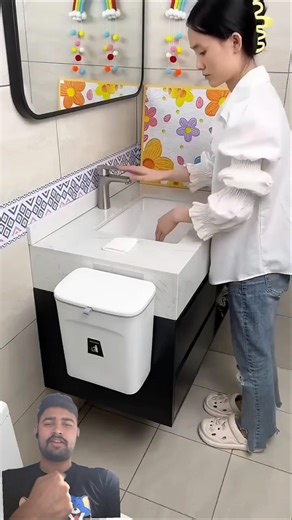 ✅️ Do you Need This Trash can ? (#1828l) - Wall -Mounted Smart Lid Trash Can