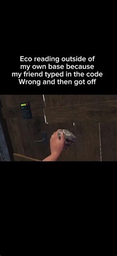 Eco rating outside of my own base because my friend typed in the code wrong ￼